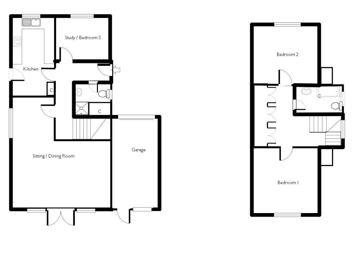 3 Bedroom Detached For Sale in Penlands Vale, Steyning, West Sussex